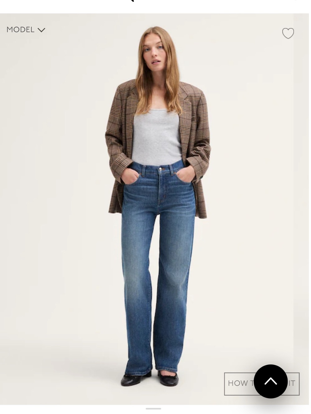 Madewell Perfect Vintage Wide Leg Jean